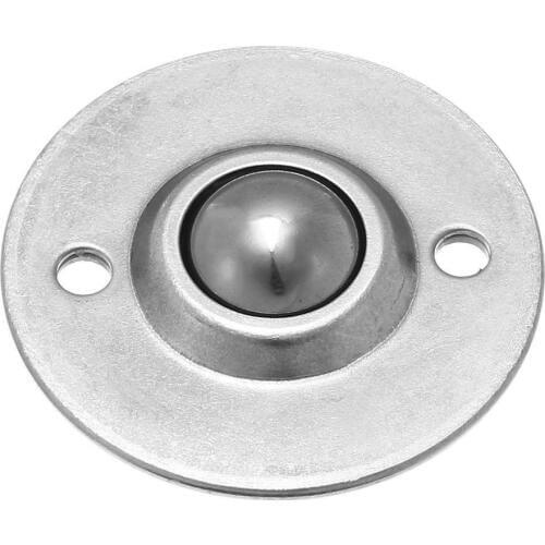 6pcs CY-16B Dia 5/8-inch Bearing Steel Roller Ball Flange Conveyor Ball Transfer Unit 360 degree universal transfer bearing