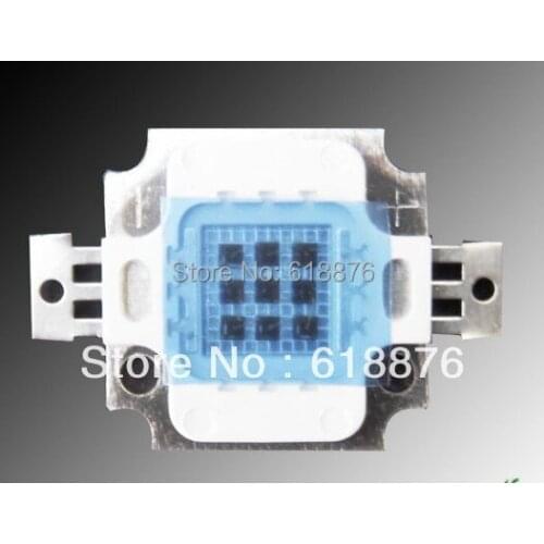 Free shipping 10pcs x 10W high power850nm infrared IR LED chip 4.5-5.5V 10w infrared IR led chip 10w led chip led light