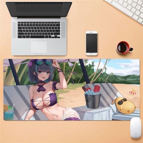 Large size DIY custom mouse pad pad Anime game mouse pad L XL gamer sexy cute girl anime custom personalized mouse pad