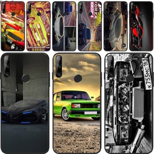 Riccu design lada concept car Phone Case For Huawei Y5 Y6 Y7 Y9 Prime Pro II 2019 2018 Honor 8 8X 9 lite View9