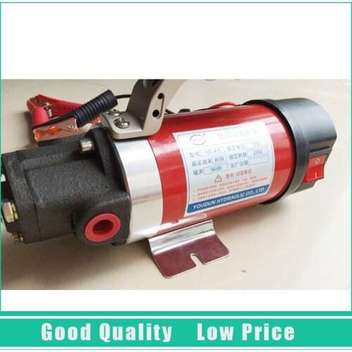 Cast Iron 4L/min Lubricating Oil Pump Micro 12V DC Oil Exchange Pump