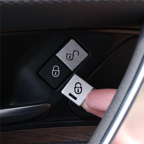 For Land Rover Discovery Sport 2020 Car Door Child Lock Button Cover Trim Stickers Car Accessories