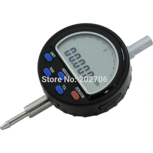 5 keys ABS Tol Electronic Digital Micron Indicator 0.001 mm 0-12.7 mm digital dial gauge 0.001 mm digital indicator