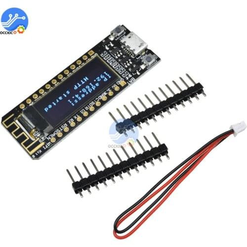 ESP8266 WIFI Chip 0.91 inch OLED CP2014 32Mb Flash ESP 8266 Module Internet of things Board PCB for NodeMcu for Arduino IOT