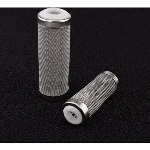 12mm/ 16mm Stainless Steel Mesh Filter Cover Intake Strainer Filter Guard Aquarium Fish Tank Pre-Filter Intake Filter Cover
