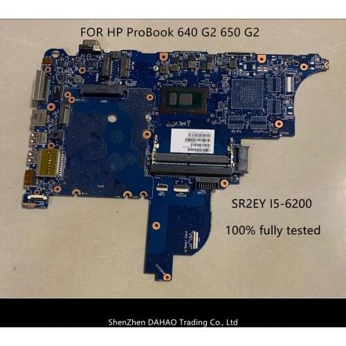 HP ProBook 640 G2 HP 650 G2 Genuine laptop motherboard CPU I5 6200U circus-6050a2723701-mb-a02 100% tested ok