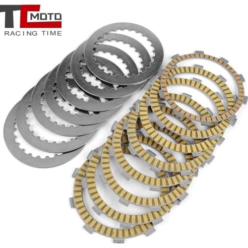 Motorcycle Clutch Friction Plates Kit For Honda VT750C2 VT750 Shadow VT750C3 VT750CD VT750C NT650 XRV650 XL650V XL700V Transalp
