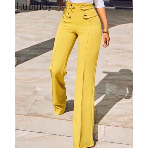 Luudidy Women's Wide Trousers