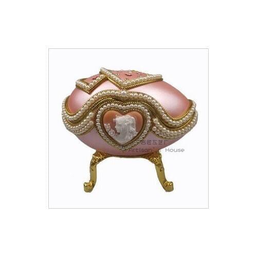 Russian Egg Jewelry Box proposal gift Christmas Valentines day the Qixi Festival girlfriend preferred creative gifts