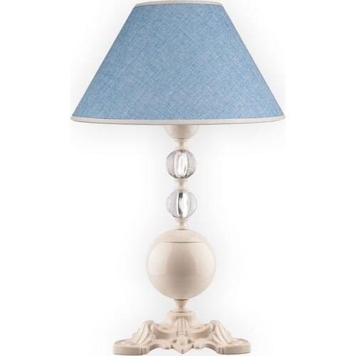 Abilita Series Straw Turquoise Cloth Headdress Cream Hurrem Feet Lampshade