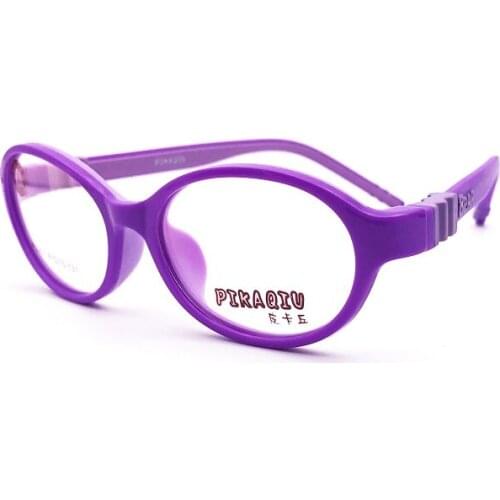 Width-125 New childrens mirror high-grade TR90 soft silicone frame youth kids removable Silica gel eyeglasses frame 2267