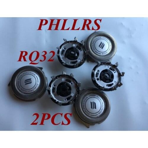 2Pcs RQ32 razor blade replace Head for PHILIPS Shaver RQ11 RQ12 RQ10 RQ310 RQ311 RQ312 RQ320 RQ328 RQ330 RQ331 RQ338 RQ350 RQ360