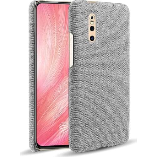 Cloth Cases For VIVO X27 X27 Pro Case Slim Retro Cloth Hard Cover For VIVO X27 V1829T/A V1829A V1838A X27pro V1836A V1836T Coque