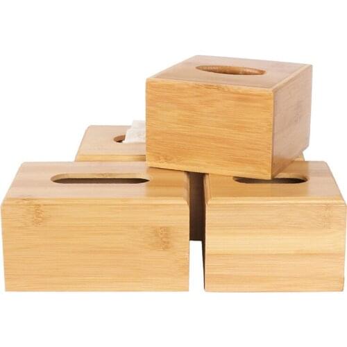 1pcs Wooden Tissue Box Paper Home Holder Organizer Cosplay Accessories Decoration Collection Women Men Gift New