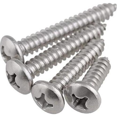 20pcs M5 Pitch 0.8 12/16/20/25/30/35/40/50mm Phillips Pan Round Head Self Tapping Drilling Screws