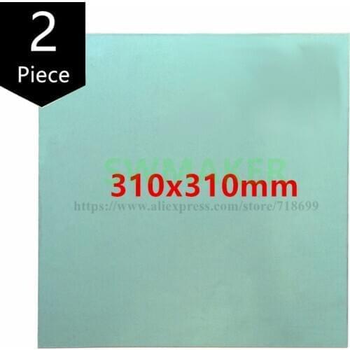 SWMAKER 310x310mm PEI Sheet for Creality CR-10 3D Printer PEI Polyetherimide Surface 1mm thickness