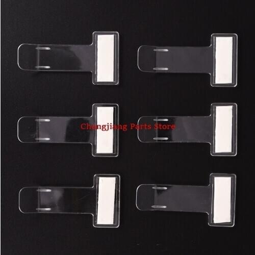 5Pcs/lot Car Vehicle Parking Ticket Permit Holder Clip Sticker Windscreen Fastener Stickers Kit Car Accessories
