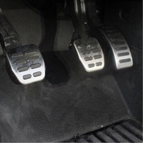 1 Set Stainless Steel Car Gas Brake Pedale Pedals for Audi A1 A2 A3 / S3 ( 8L ) 1995 - 2003 TT + Cabrio 8N Car Parts Accessories