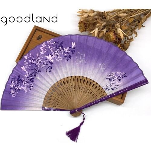 Free Shipping 1pcs Linen Bamboo Flower Wedding Favor Fan Pocket Folding Bamboo Fan Wedding Favors and Gifts