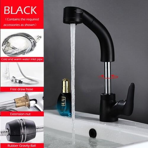 DarjingB Pull-out Bath Mixers With Shower Head
