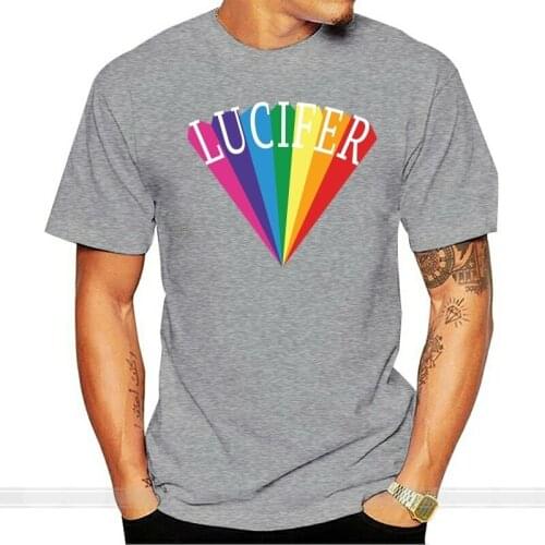 LUCIFER RISING T-shirt Occult Aleister Crowley Kenneth Anger Satan Anime Tshirt Pulp Fiction