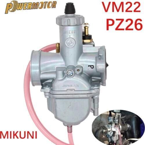 Powermotor Mikuni VM22 Carburetor Carb high quality For 125cc 140cc Dirt Pit Bike XR50 CRF70 Carburetor Accessories Parts