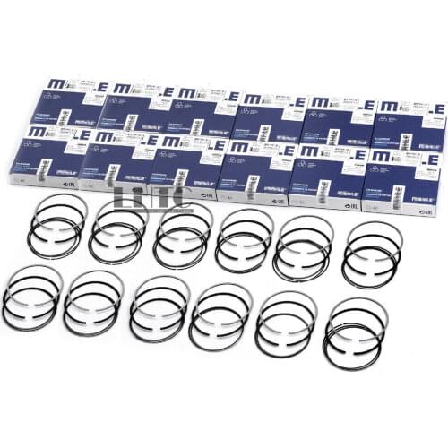 12x 11257574822 Piston Rings Set STD For BMW 760Li F01 F02 Rolls-Royce Ghost N74 6.0 6.6 V12