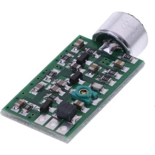 Transmitter Module 88MHZ-108MHZ 0.7-9V Mini Bug Wiretap Dictagraph Interceptor MIC V4.0 Core Board Mini Free Shipping Y3ND