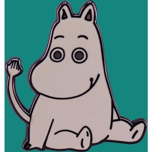 Cute Dog Enamel Pins Brooch Collecting Animal Alloy Lapel Badges Men Women Fashion Jewelry Gifts Adorn Backpack Collar Hat