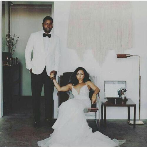 Men Suits White Groom Wedding Tuxedo Man Outfit Male Blazer Costume Homme Mariage Slim Terno Masculino 2Piece trajes de hombre