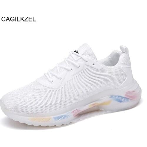2021 large size high quality casual trendy shoes running shoes mens walking shoes ultra light breathable casual sports shoes