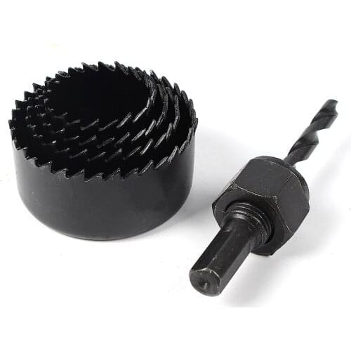 HOEN 5Pcs/set Hole Circular Saw Set 32MM 38MM 45MM 54MM Drill Bit Hole Circular Saw Set Drill Bit Cutting Cutter