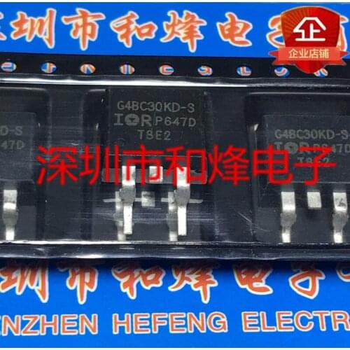 Original 10pcs/ IRG4BC30KD-S G4BC30KD-S TO-263 600V 28A