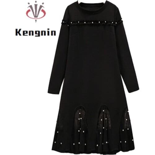 European Style Women Dress 2021 Summer Dress Cotton Linen Female Harajuku Robe Dress Patchwork O-Neck Lady Vestidos KE1182