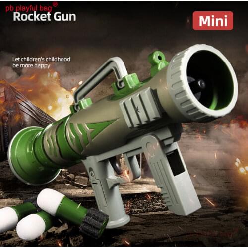 PB Playful Bag Outdoor Sports Game Soft bullet Childrens Jedi Elite Rocket Barrel Toys Sponge Light Shell CS Adult gifts ZG27