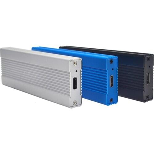QINDIAN HDD Enclosure M.2 SSD Enclosure Case M.2 to USB Adapter M.2 SSD NVME PCIE USB3.1 Type C External Hard Drive Disk SSD Box