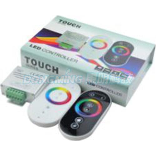 RGB Touch controller DC12V 24v 216W Wireless LED Controller Panel RGB LED Dimmer RF Touch Remote Controller new 2015