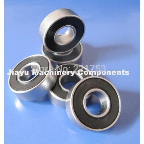 Free Shipping 50 PCS SR6-2RS Bearings 3/8 x 7/8 x 9/32 inch Stainless Steel Ball Bearings SR6 RS