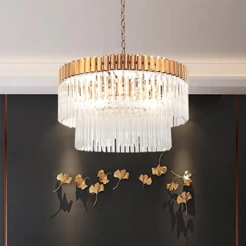 Modern simplicity Living room lights Glass chandelier Round design Bedroom lamp study room lamp dining room lamp