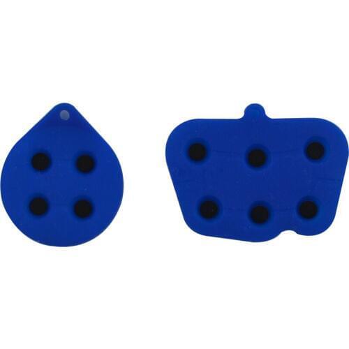 10PCS Repair parts for Sega Saturn SS Controller Silicone Conductive Rubber Pad Button key conductive adhesive