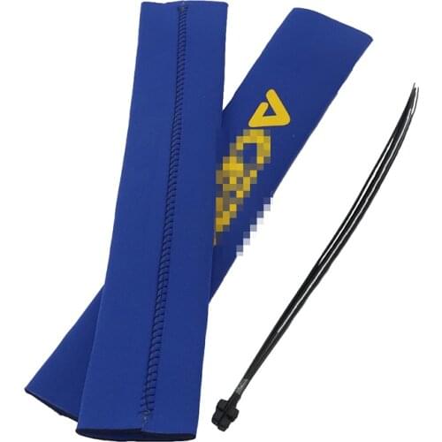 Motorcycle Motocross Front Fork Protector Shock Absorber Guard Wrap Cover Fork Skin For YZF250 CRF250 CRF450 Pit Dirt Bike