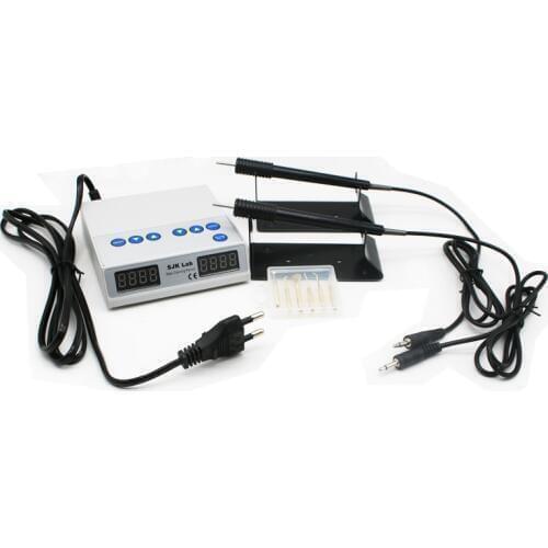 1set Dental Lab Electric Thin Waxer Carving knife Machine Double Pen 6 Wax Tip Pot Dental Laboratory equipment Dentist Dentistry
