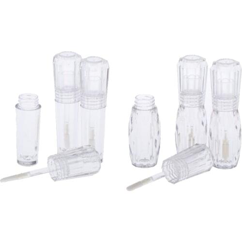 3Pcs 3ml Travel Lip Gloss Container Empty Liquid Eyeshadow Lipsticks Tube