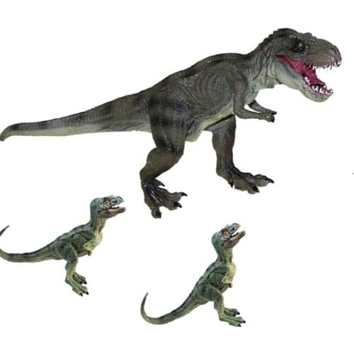 Jurassic Tyrannosaurus Rex Dinosaur Toys Animal Model Collection 77HD