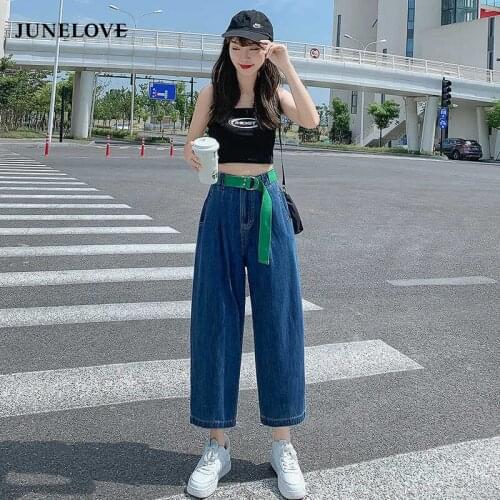 High Waist Loose Comfortable Jeans For Women Plus Size Fashionable Casual Straight Pants Carrot Mom Jeans Washed Boyfriend Jeans