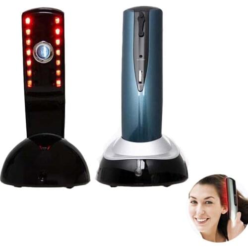 Head LASER Infrared massage brush comb device Hair Care Laser For Hair growth Restoration Comb Kit essence HAIR LOSS CARE GROWTH