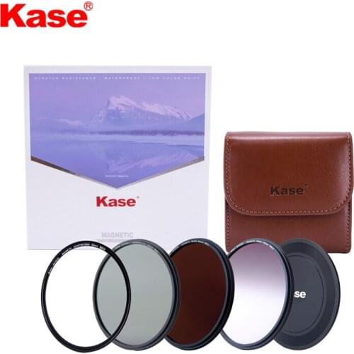 Kase Skyeye Magnetic Professional Kit (CPL/ND1000/S-GND0.9/Magnetic Adapter ring/Filter bag/Front lens cap)