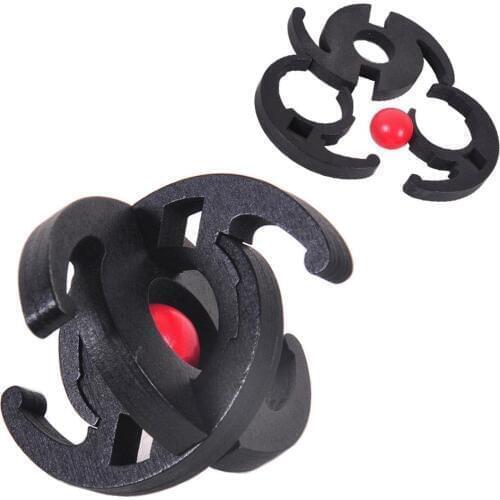 Classic Wooden Kongming Luban Lock Brain Teaser Puzzle Kids Adults Toy Gift