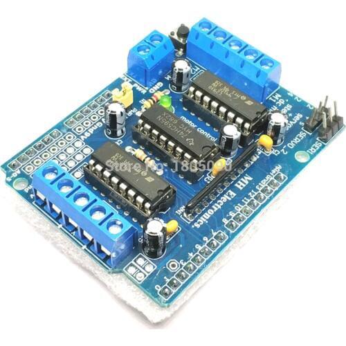 L293D 4-Channel Stepper Motor Driver Board Control Shield Module Motor Drive Expansion Board 4.5-36V DC Mega2560 New original