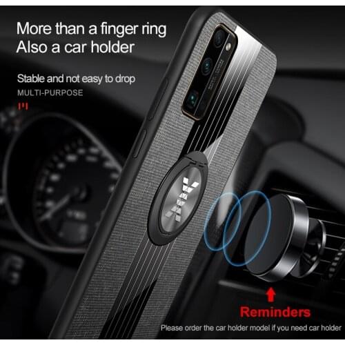 For Huawei P40 Pro Magnetic Car Holder Case Huawei P30 Lite P20 Plus P Smart 2019 P Smart Z 2018 Desktop Ring Holder Case Cover